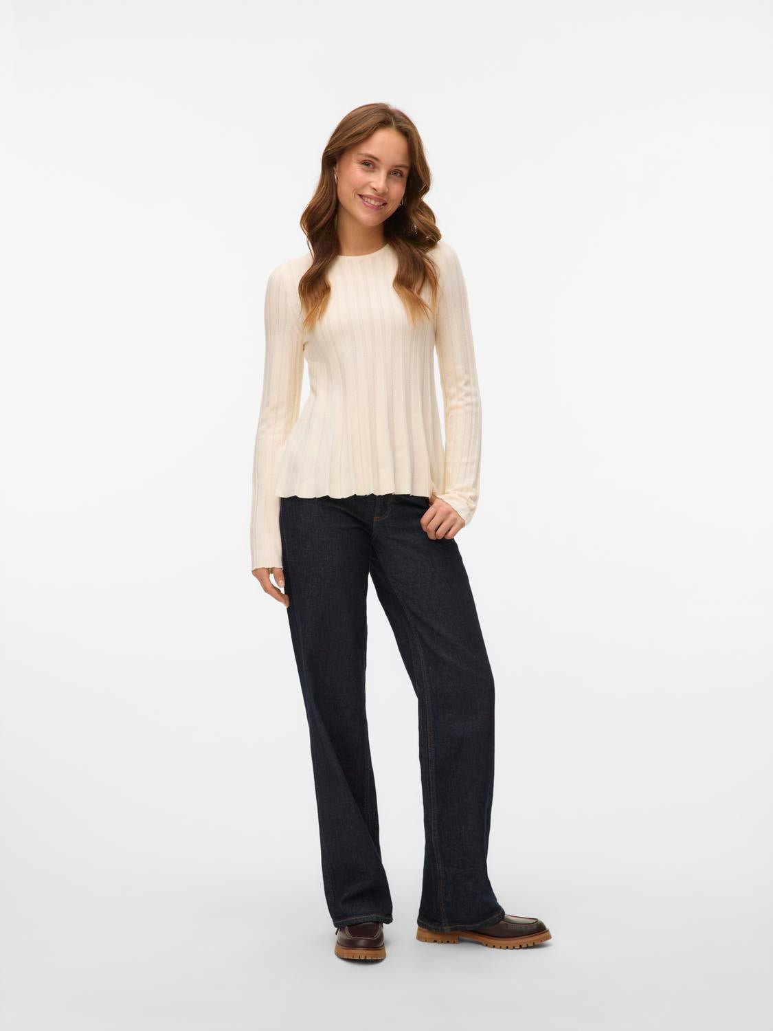 VMLANA Pullover - Birch - VERO MODA & VILA Bergvik